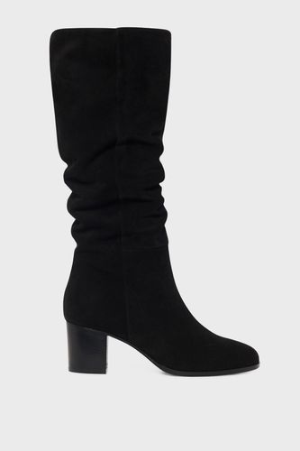 Bottes en cuir velours - TINA - Gerard Darel - Modalova