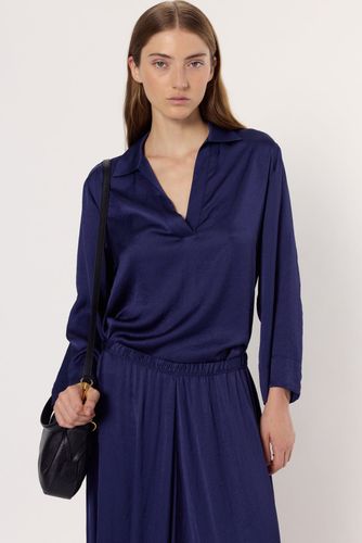 Chemise fluide en satin - ALINA - Gerard Darel - Modalova