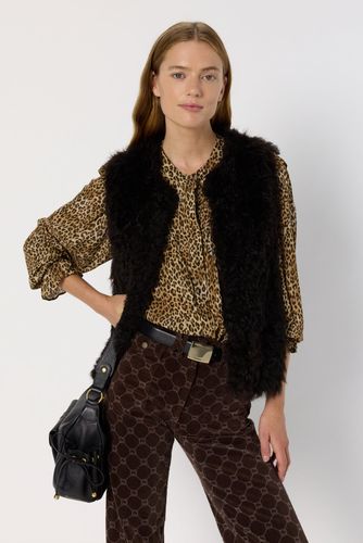 Chemise léopard à volants - ARLETTY - Gerard Darel - Modalova