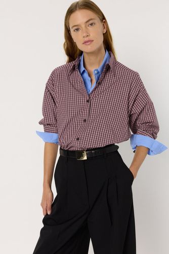 Chemise en coton à carreaux - ATHEA - Gerard Darel - Modalova