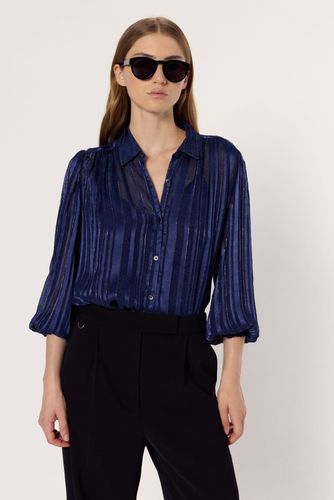 Chemise fluide satinée à lurex - ANNICK - Gerard Darel - Modalova