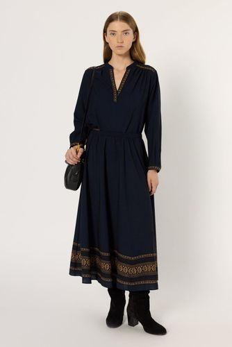 Jupe midi à motif placé - BONNIE - Gerard Darel - Modalova