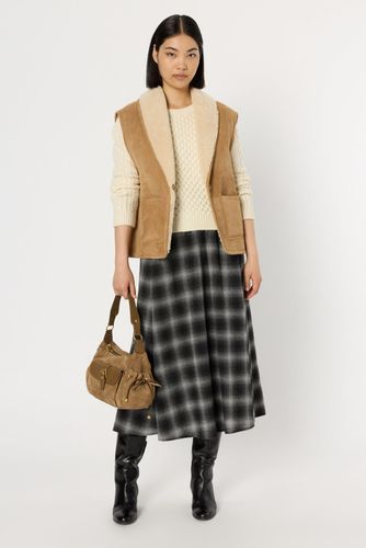 Jupe midi à carreaux - BASMA - Gerard Darel - Modalova