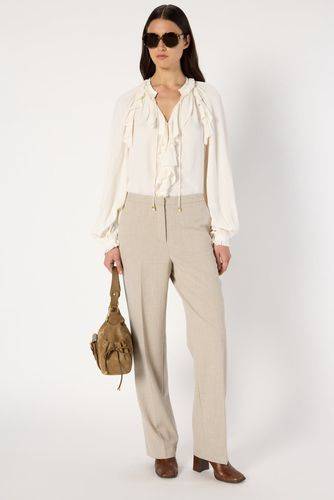 Pantalon de tailleur élastiqué - CECILE - Gerard Darel - Modalova