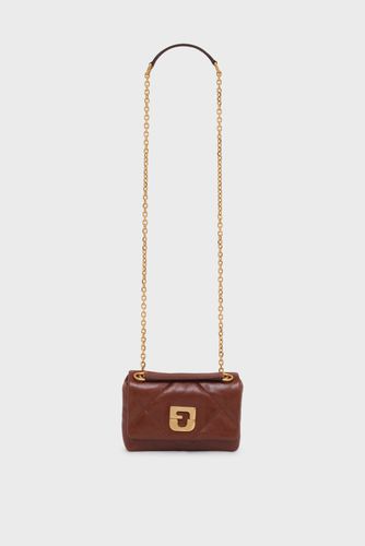 Mini sac en cuir effet froissé - LE MINI FANNY - Gerard Darel - Modalova