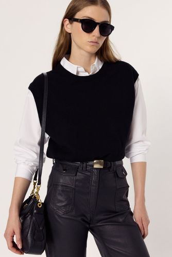 Pull sans manche en cachemire - EULALIE - Gerard Darel - Modalova