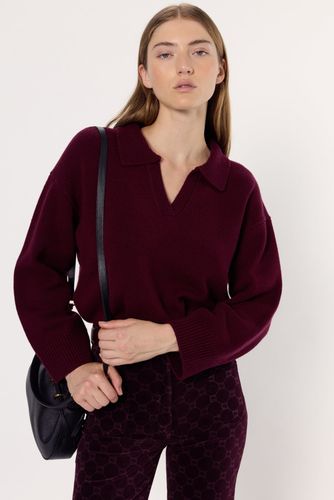 Pull à col polo en laine - ENORA - Gerard Darel - Modalova
