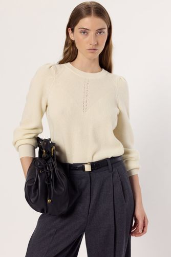 Pull à jeux de maille en laine - EVANGE - Gerard Darel - Modalova