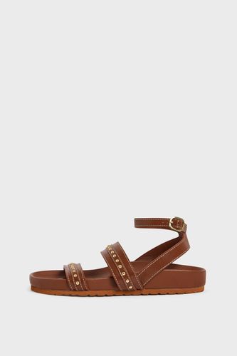 Sandales en cuir et clous - ARIANNE - Gerard Darel - Modalova