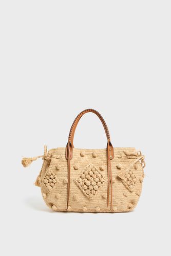 Sac 24 GD RAPHIA - Ficelle - GD - Modalova