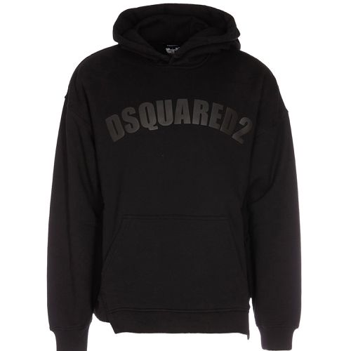 Mens Relaxed Fit Logo Hoodie L - DSQUARED2 - Modalova