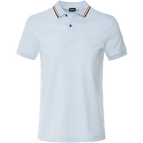 Hugo Mens Striped Collar Polo Shirt XL - Boss - Modalova