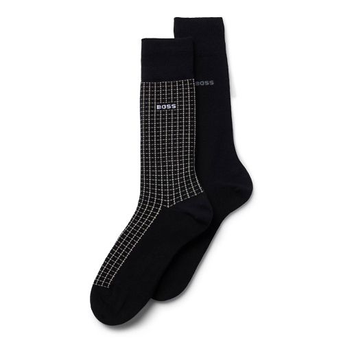 Hugo Mens 2 Pack Dot Patterned Socks UK 5-8 - Boss - Modalova