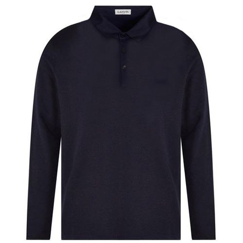 Men's Long Sleeve Polo T-shirt M - Lanvin - Modalova