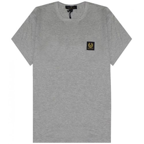 Belstaff Men's Logo T-shirt Grey L - Belstaff - Modalova