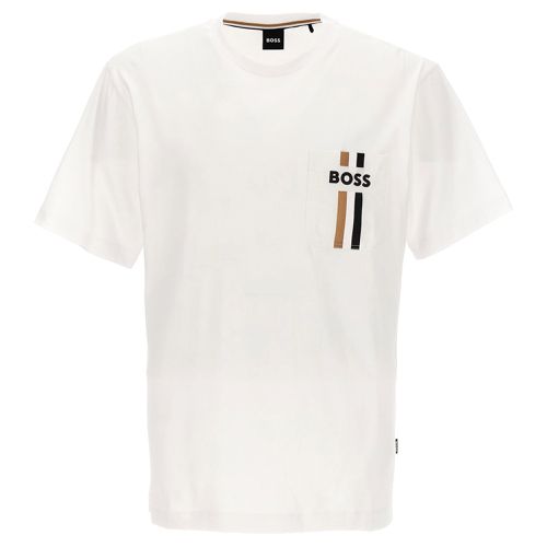 Boss Pocket Logo T-shirt White M - Boss - Modalova
