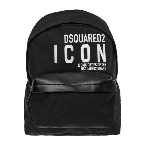 Men's Icon Slogan Nylon Backpack ONE Size - Dsquared2 - Modalova