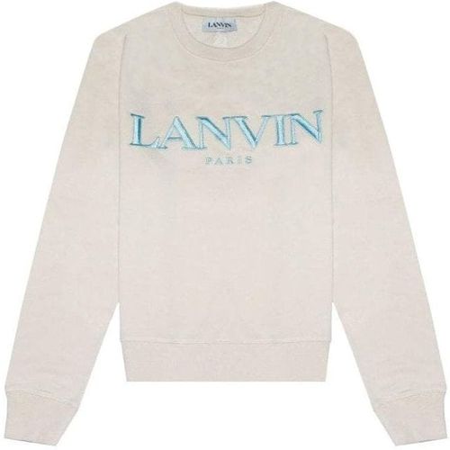 Men's Embroidered Sweater - S - Lanvin - Modalova