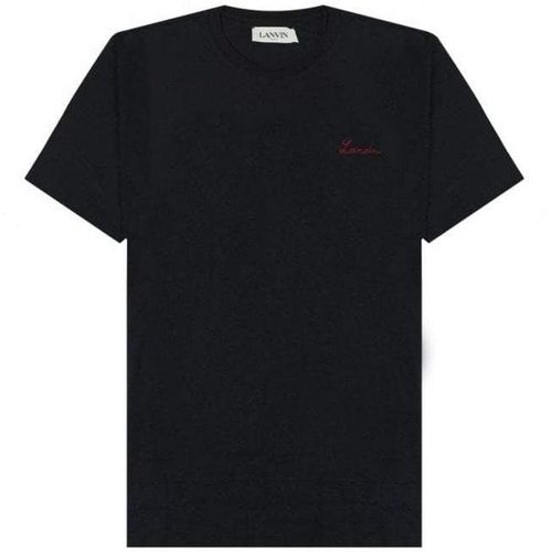 Men's Embroidered T-shirt XS - Lanvin - Modalova