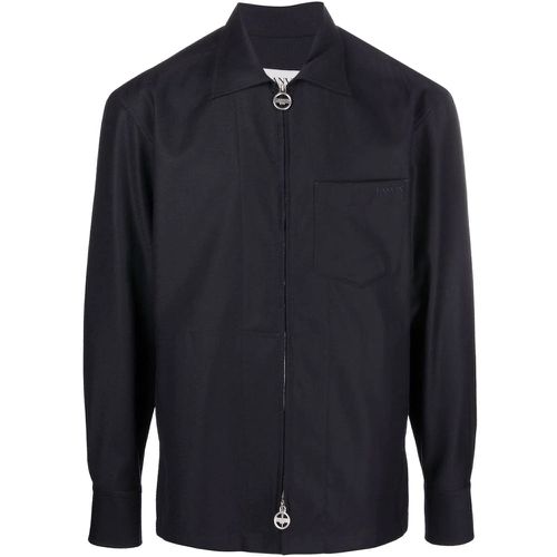 Men's Zip Up Shirt Jacket 37 S - Lanvin - Modalova