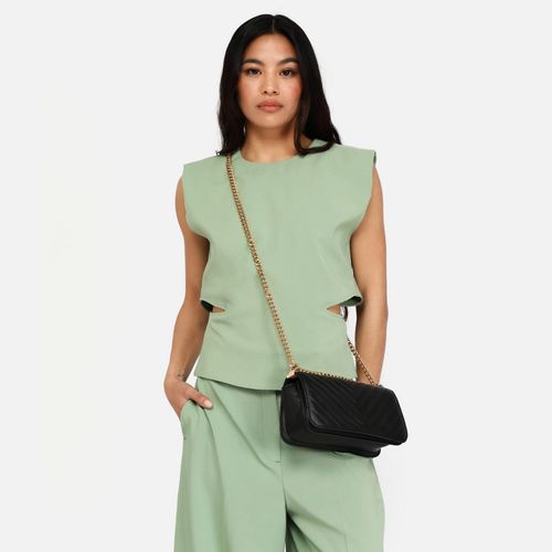 Evani Sac à bandoulière matelassé avec fermeture à rabat - Misako - Modalova