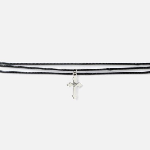 Neferet-3 Collier type choker avec croix - Misako - Modalova