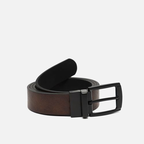 Revi Ceinture réversible unie avec boucle carrée - Misako - Modalova