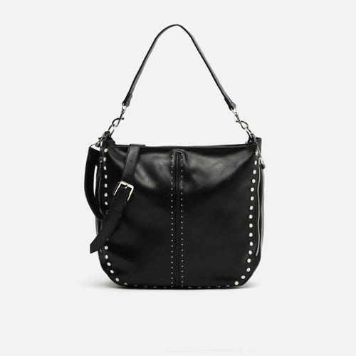 Jitan Grand sac hobo avec bandoulière amovible et détails métalliques - Misako - Modalova