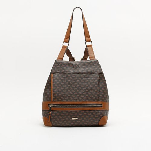 Monogram sac à dos antivol avec impression monogramme - Misako - Modalova