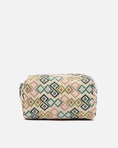 Saorla trousse de toilette avec imprimé jacquard - Misako - Modalova