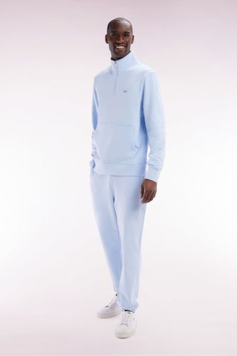 Jogging En Molleton Coton Ciel Coupe Droite - Eden Park - Modalova
