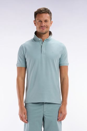 Polo À Manches Courtes En Coton Stretch Coupe Ajustée - Eden Park - Modalova