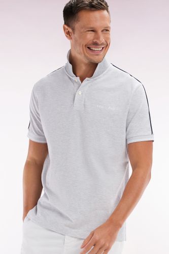 Polo À Manches Courtes Uni En Coton Inscription Coupe Décontractée - Eden Park - Modalova