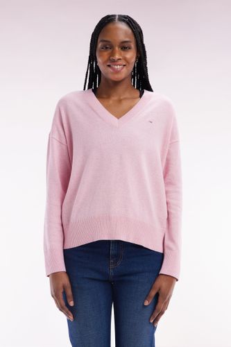 Pull Col V En Coton Coupe Décontractée - Eden Park - Modalova