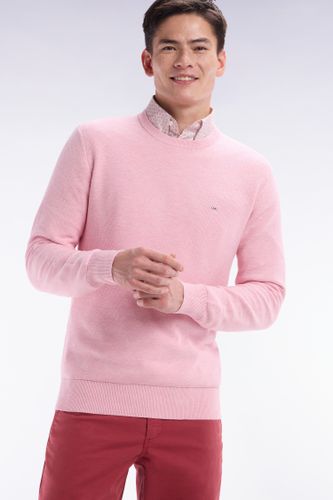 Pull Col Rond En Coton Nid D'abeille Coupe Droite - Eden Park - Modalova