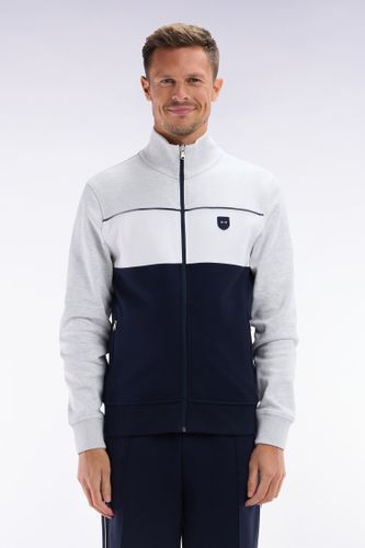 Sweatshirt Zippé En Coton Interlock Coupe Droite - Eden Park - Modalova