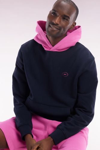 Sweatshirt En Molleton Coton Bicolore Coupe Décontractée - Eden Park - Modalova