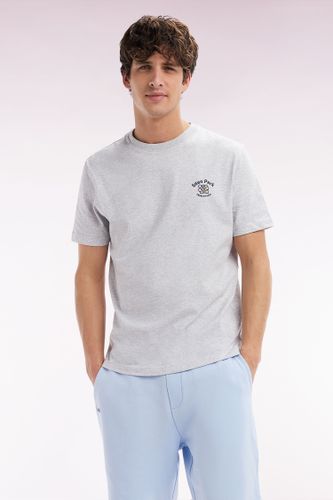 T-shirt En Coton Broderie Multicolore Coupe Décontractée - Eden Park - Modalova