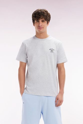 T-shirt En Coton Broderie Multicolore Coupe Décontractée - Eden Park - Modalova