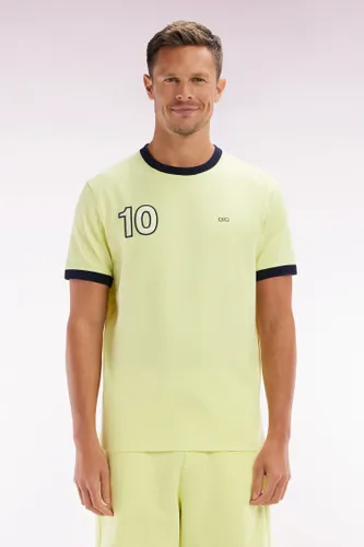 T-shirt En Coton Broderie 10 Coupe Décontractée - Eden Park - Modalova