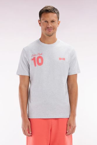 T-shirt 10 En Coton Et Rouge Coupe Décontractée - Eden Park - Modalova