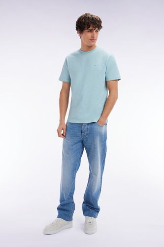 T-shirt En Jersey De Coton Slub D'eau Coupe Droite - Eden Park - Modalova