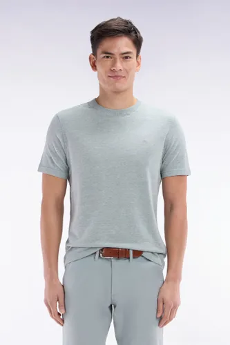 T-shirt En Coton Et Lin Moyen Coupe Droite - Eden Park - Modalova
