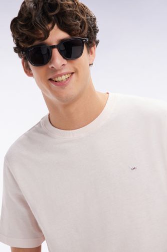 T-shirt En Coton Et Lin Coupe Droite - Eden Park - Modalova