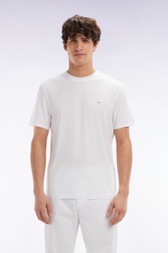 T-shirt Uni En Lyocell Et Coton Coupe Droite - Eden Park - Modalova