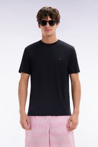 T-shirt Uni En Lyocell Et Coton Coupe Droite - Eden Park - Modalova