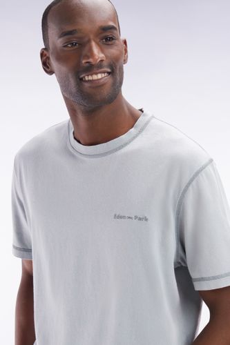 T-shirt En Coton Moyen Surteint Coupe Décontractée - Eden Park - Modalova