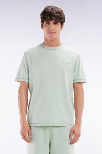 T-shirt En Jersey De Coton Surteint Coupe Décontractée - Eden Park - Modalova