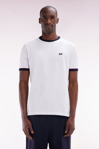 T-shirt En Coton Broderie Et Badge Nœud Papillon Coupe Droite - Eden Park - Modalova