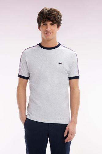 T-shirt En Coton Broderie Dos Et Découpes Coupe Droite - Eden Park - Modalova